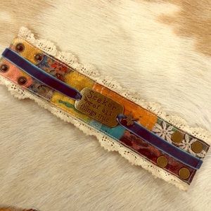 Seeker of all things true bracelet